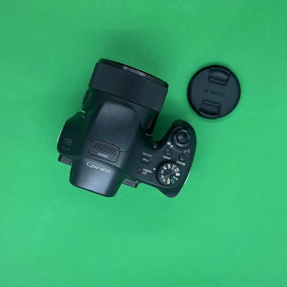 Sony Cyber-shot DSC-HX300 20.4MP Digital Camera Black - TESTED - ERROR